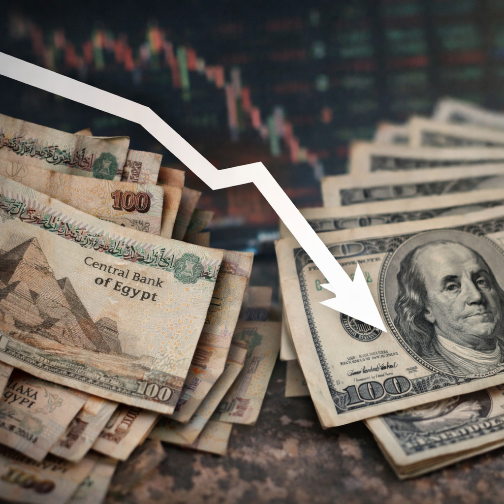 تراجع ملحوظ للدولار أمام الجنيه خلال الأسبوع الماضي